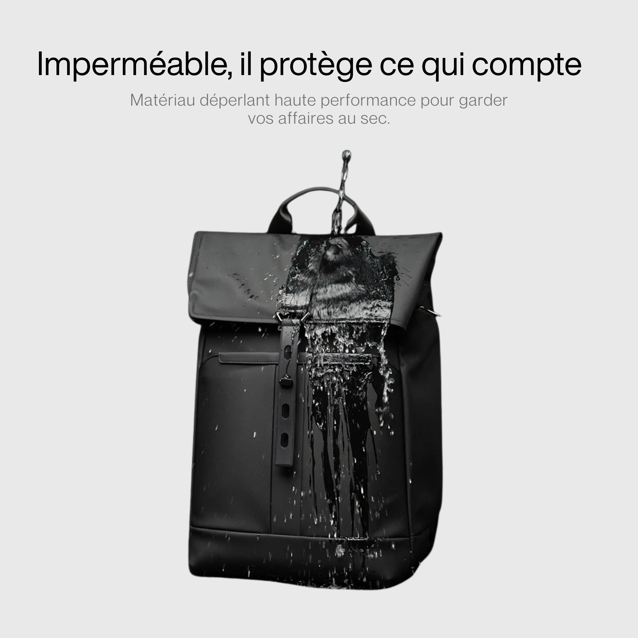 Sac à dos de voyage cabine imperméable pour ordinateur 35L | Homme et Femme