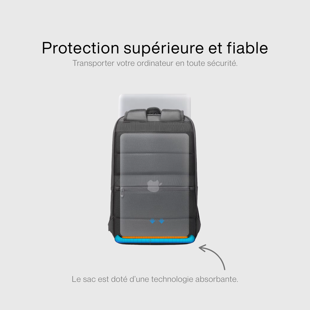 grande capacité noir hommes sacs à dos 18 pouces o... – Grandado grande capacité noir hommes sacs à dos 18 pouces o... – Grandado